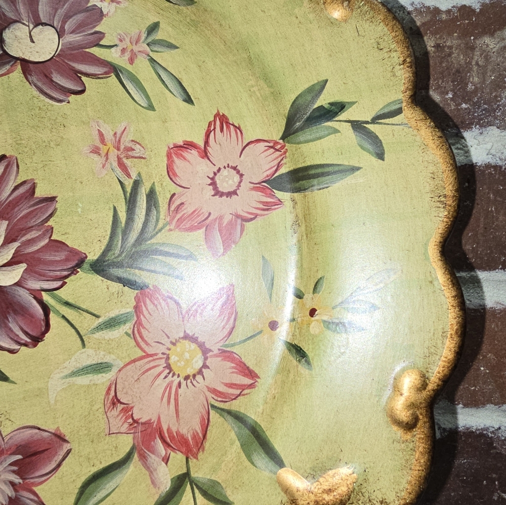 VINTAGE DECORATIVE PLATE - Picture 4 of 4